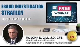 FRAUD INVESTIGATION STRATEGY