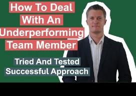 Deal With Underperforming Team Members